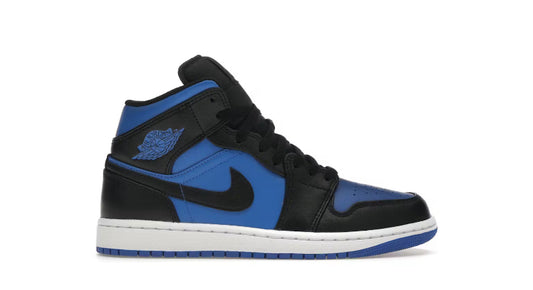 Jordan 1 Mid "Black Royal Blue"