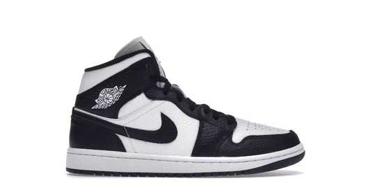 Jordan 1 Mid Split "Black White"