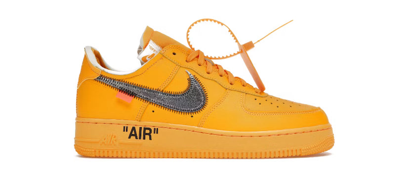 Nike Air Force 1 Low Off White "ICA University Gold"