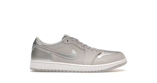 Jordan 1 Low "Metalic Silver"