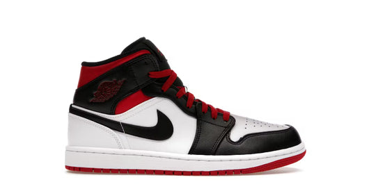 Jordan 1 Mid "Gym Red Black Toe"