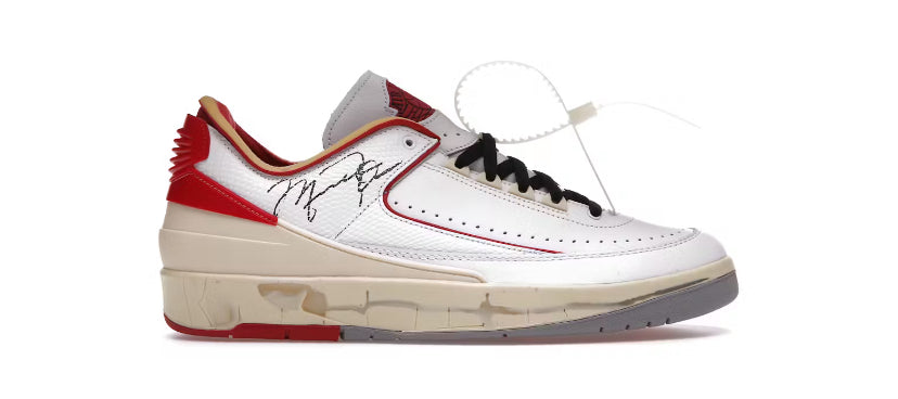 Jordan 2 Retro Low SP Off White "Red"