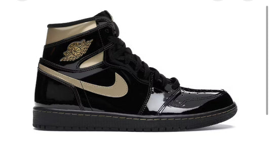 Jordan 1 High OG "Black Metalic Gold"