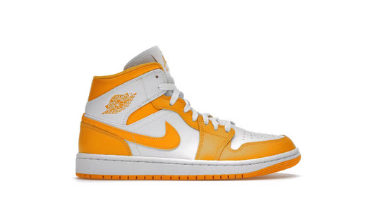 Jordan 1 Mid "White University Gold"