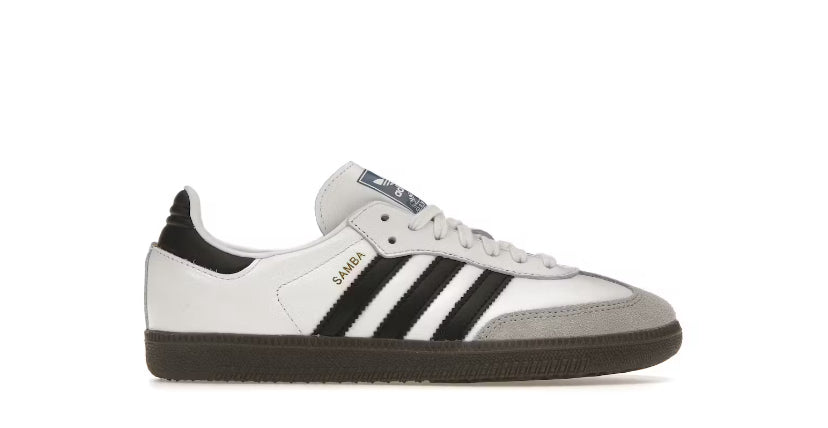 Adidas Samba OG "Cloud White Core Black"